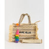 Sac &agrave; main Marc Ellis Sac &agrave; main pour femme, effet paille Beige
