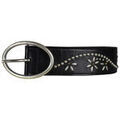 Ceintures sur Grenoble : Ceinture Saint Laurent Ceinture clout&eacute;e Noir