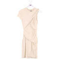 Robes sur Grenoble : Robe courte Carven Robe &eacute;crue Beige