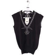 Pull Yves Saint Laurent Top sans manche noir