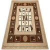 Tapis Rugsx BCF Tapis Morad DZETA g&eacute;om&eacute;trique, classique - 60x110 cm Beige 60x110 cm. . Maison & D&eacute;co > Tapis.