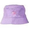 Chapeau enfant Isotoner Bob Enfant 4-8 ans brod&eacute; Lavande Violet