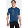 T-shirt Kilpi De cyclisme m&eacute;rinos maillot pour homme PETRANA-M Bleu