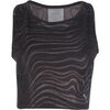 Maillots de corps Puma STUDIO AOP CROP TANK Noir