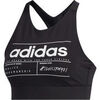 Maillots de corps adidas W BB BRA TOP Noir