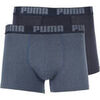 Maillots de corps Puma BASIC BOXER 2P denim Multicolore