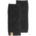 Gants sur Grenoble : Gants Isotoner Mitaines Femme Maille Ultra-doux lurex Noir