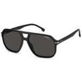 Lunettes sur Grenoble : Lunettes de soleil Carrera 302/S Lunettes de soleil, Noir/Gris, 59 mm