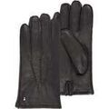 Gants Isotoner Gants Homme en cuir de ch&egrave;vre Noir Noir