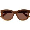 Lunettes de soleil Isotoner Lunettes de soleil Femme Papillon Caramel