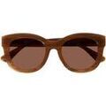 Lunettes sur Grenoble : Lunettes de soleil Isotoner Lunettes de soleil Femme Papillon Caramel