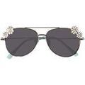 Lunettes sur Grenoble : Lunettes de soleil enfant Isotoner Lunettes de soleil Enfant Fille 4-6 ans Pilote Argent