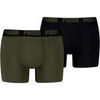 Maillots de corps Puma MEN EVERYDAY BASIC BOXER 2P Vert