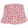 Chapeaux sur Grenoble : Chapeau enfant Isotoner Bob Enfant 4-8 ans imprim&eacute; C?urs Rouge