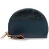 Porte-monnaie Isotoner Porte-monnaie demi-lune Femme Vert