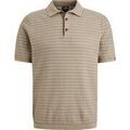 Tee-shirts sur Grenoble : T-shirt Vanguard Polo Knitted Checks Beige