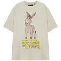 T-shirt Shrek Donkey T-shirt &agrave; manches courtes Beige Grenoble
