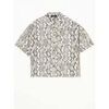 Chemise Le Temps des Cerises Chemise renon &agrave; motif python Blanc