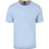 T-shirt BOSS T-shirt Tales Bleu Open