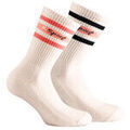 Chaussettes sur Grenoble : Chaussettes Kindy Lot de 2 mi-chaussettes sport semelle bouclette Coton