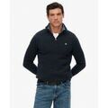 Pulls/Sweat sur Grenoble : Pull Superdry Pull en tricot &agrave; demi-zip en coton