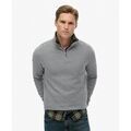 Pulls/Sweat sur Grenoble : Pull Superdry Pull &agrave; demi-zip en texture de coton