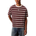 T-shirt Calvin Klein Jeans SS HVYWT STRIPE JERS LV04RC235G Grenoble