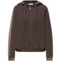 Vestes sur Grenoble : Veste Street One Short silk look hoody jacket 324537