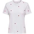 Tee-shirts sur Grenoble : T-shirt Only ONLKETTY S/S O-NECK TOP JRS NOOS