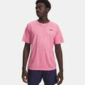 Tee-shirts sur Grenoble : T-shirt Under Armour UA Tech textur&eacute; Rose