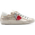 Baskets femme sur Grenoble : Baskets basses Philippe Model PRSX PRLD MF01 Dor&eacute;