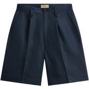 Short Woolrich Lyocell Linen