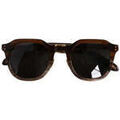 Lunettes sur Grenoble : Lunettes de soleil Linda Farrow Lunettes r&eacute;tro marron Marron