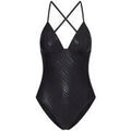 Maillots de bain sur Grenoble : Maillots de bain Liu Jo Maillot de bain une pi&egrave;ce &agrave; imprim&eacute; z&egrave;bre Noir