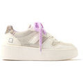 Baskets femme sur Grenoble : Baskets basses D.A.T.E. D-A-T-E-CP-TC-IV COURT PLATFORM TOUCH IVORY