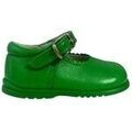 Ballerines enfant Colores 457 Merceditas piel con hebilla Verde Grenoble