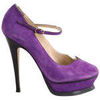Chaussures escarpins Yves Saint Laurent Talons violets