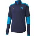 Vestes sur Grenoble : Veste Puma d'entra&icirc;nement &agrave; manches longues OL Bleu