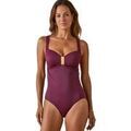Maillots de bain sur Grenoble : Maillots de bain Daxon by - Maillot de bain 1 pi&egrave;ce &agrave; coques Violet