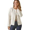 Veste Daxon by - Veste c&eacute;r&eacute;monie encolure ronde Beige Grenoble