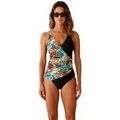 Maillots de bain sur Grenoble : Maillots de bain Daxon by - Maillot de bain femme effet drap&eacute; Noir