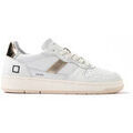Baskets femme sur Grenoble : Baskets basses D.A.T.E. D-A-T-E-C2-VC-WM COURT 2.0 VINTAGE CALF WHITE PLA