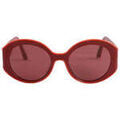 Lunettes sur Grenoble : Lunettes de soleil Longchamp Lunettes surdimensionn&eacute; rouges Rouge