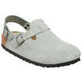 Mules femme sur Grenoble : Mules BIRKENSTOCK Mule Femme TOKIO SUEDE &eacute;troite Bleu