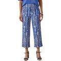 Pantalons sur Grenoble : Pantalon Daxon by - Pantalon en maille tout &eacute;lastiqu&eacute; Bleu