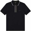 T-shirt BOSS Slim Fit Philix Zip Polo Shirt Black