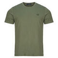 Tee-shirts sur Grenoble : T-shirt Fred Perry CONTRAST TAPE RINGER