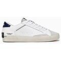 Baskets homme sur Grenoble : Baskets basses Crime London DISTRESSED 17004-PP6-10 WHITE/SKY