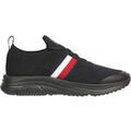 Baskets homme sur Grenoble : Baskets basses Tommy Hilfiger modern knit stripes leisure trainers