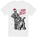 Tee-shirts sur Grenoble : T-shirt Disney Merry Christmas Droids